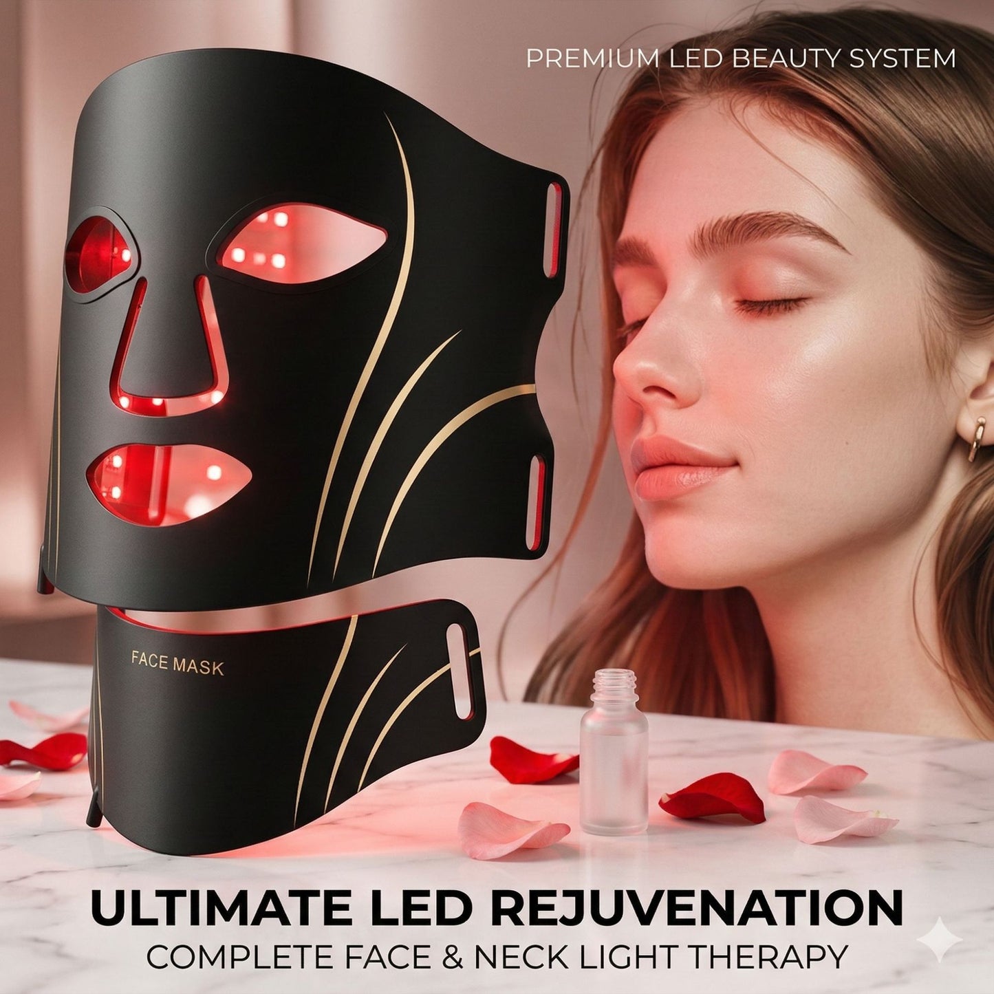 LED Photon Facial Beauty Mask