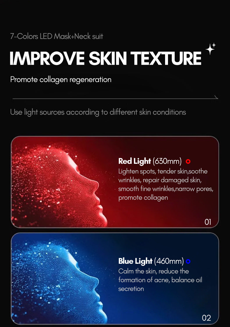 LED Photon Facial Beauty Mask