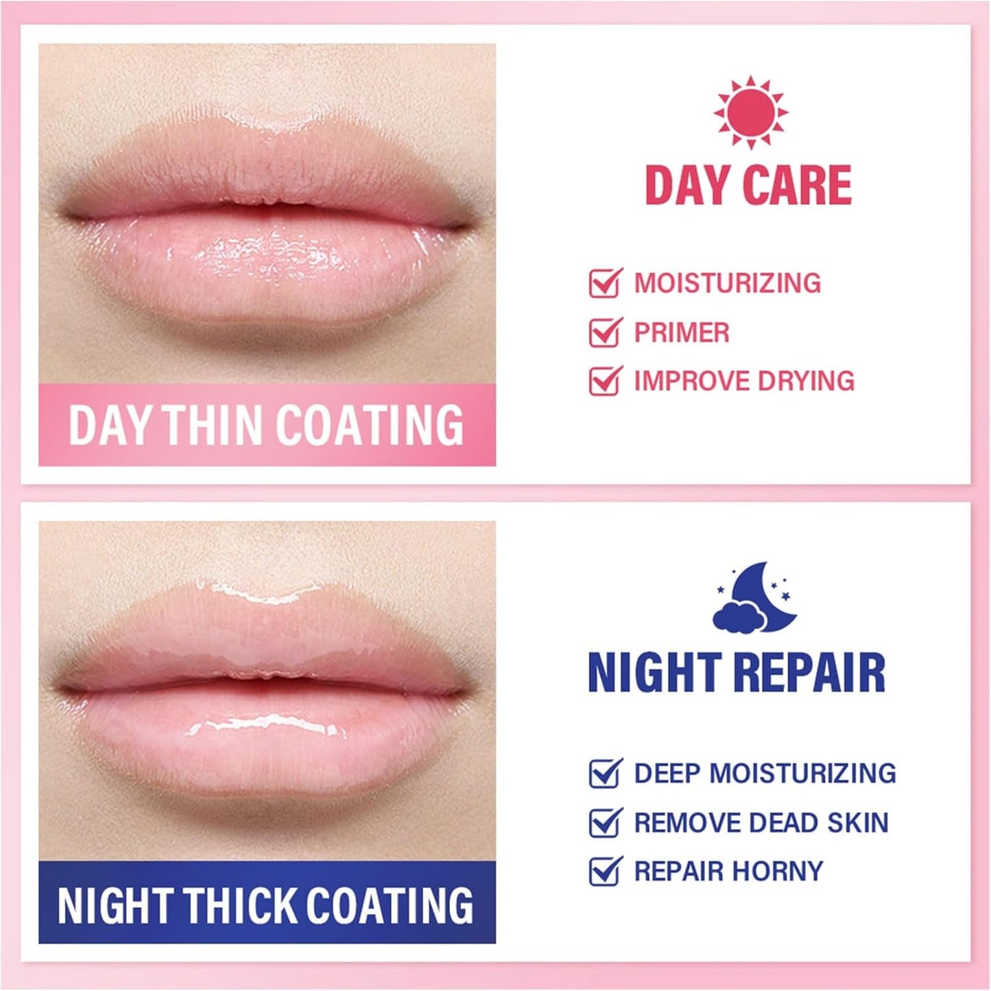 Hydrating Sleeping Lip Mask for Intense Overnight Moisture (Peach)