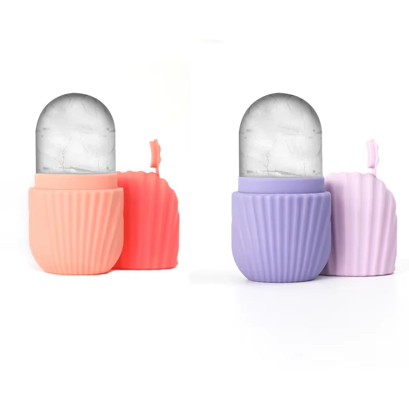 Silicone Ice Roller Massager for Face